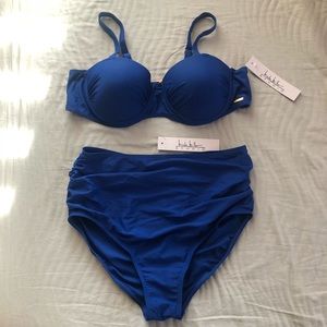 $15 SALE! NICOLE MILLER 2pc High Waisted Bikini